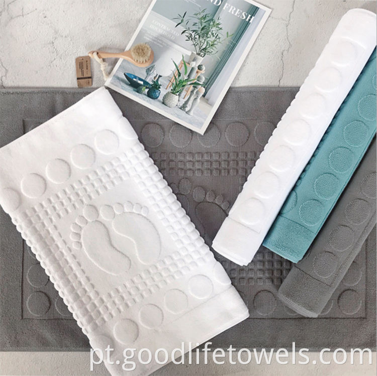 Hotel Water Absorbent Bathroom Bath Mat